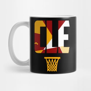 Throwback Cleveland Basketball Mug